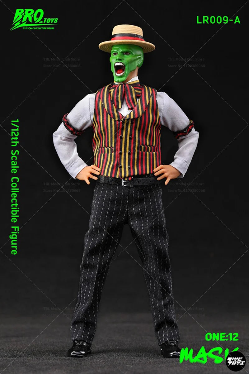 In Stock BROTOYS LR009 1/12 Scale Mask Freak Stanley Magical Comedy Movie  6-inch Full Set Action Figure Soldier Toys Collection