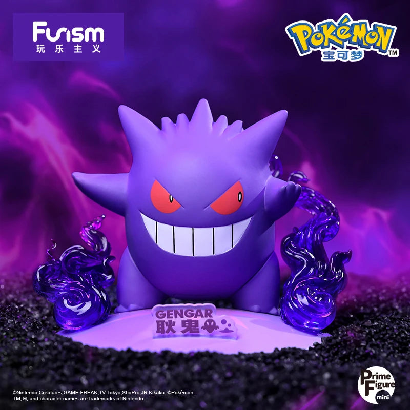 Original Pokemon Figures Gengar Figurine FUNISM Hot selling Anime Model Pocket Monster Desktop Car Decorations Toy Kids Gift