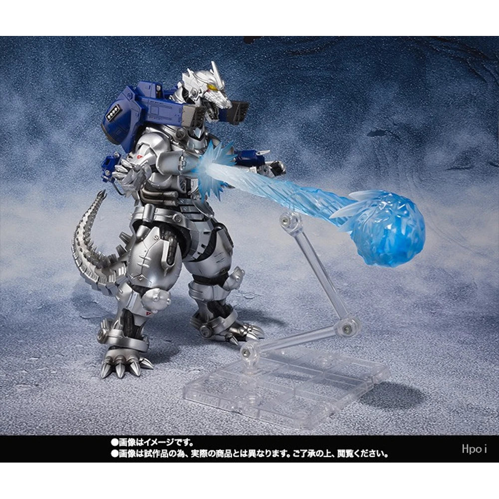 Bandai Authentic S.H.MonsterArts Godzilla vs Mechagodzilla 3 MFS-3 Kiryu Shinagawa Final Battle Version – Perfect Gift for Kids