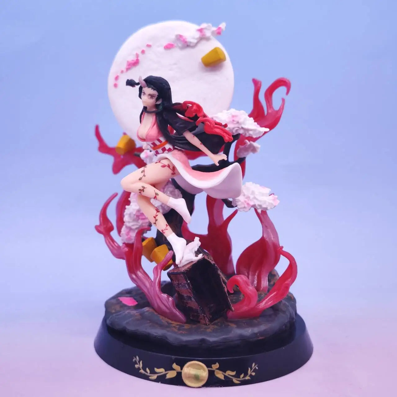 Demon Slayer Figuren Kamado Nezuko Actionfigur GK Puppen 15cm Blood Demo Art Anime Figur Kawai Sammeln PVC Modell Spielzeug Geschenk