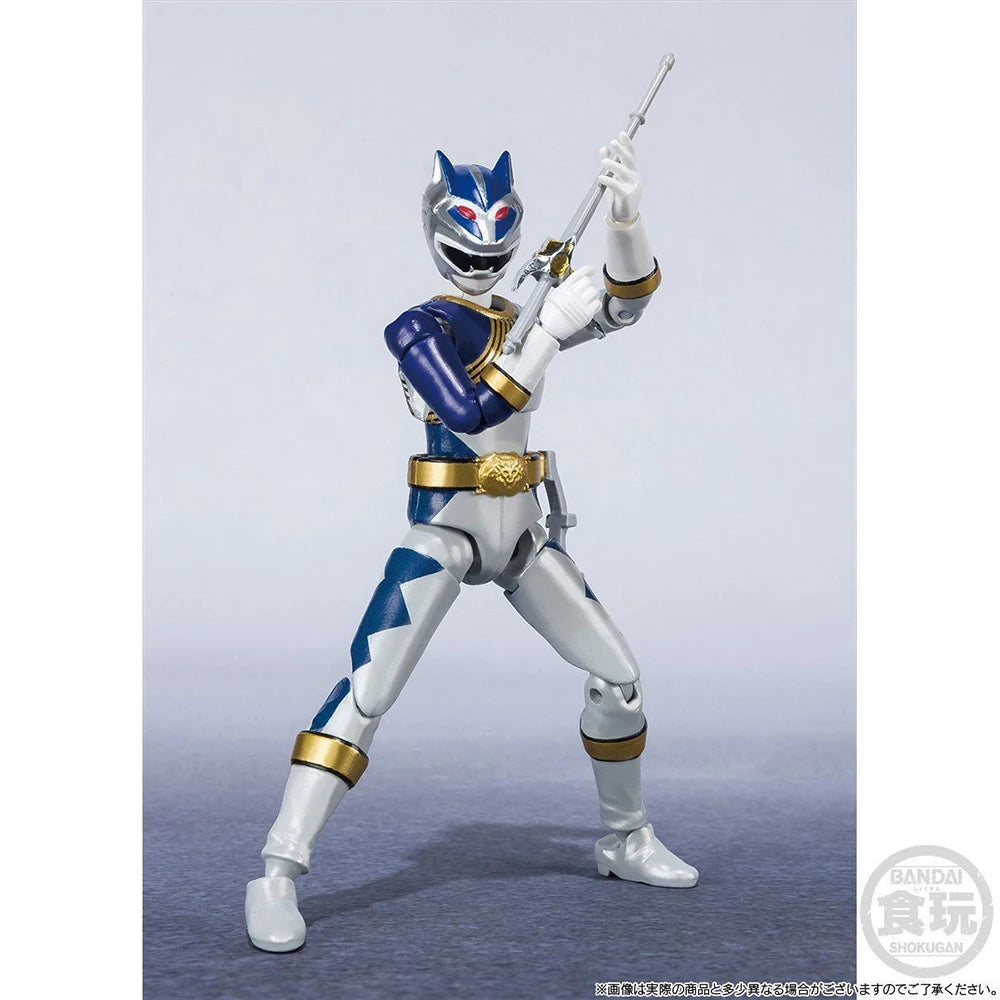 In Stock Original Shodo Super Wild Force Hyakujuu Sentai Gaoranger Full Pack Collection Good Giffts Figures