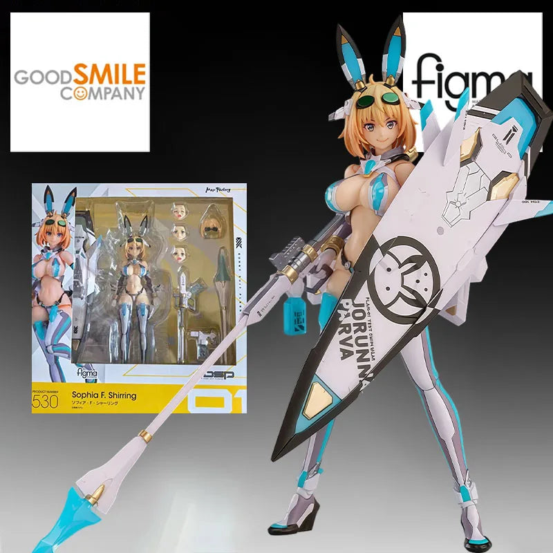 GSC Genuine  Figma Anime Figure Veronica Sweetheart & Sophia F. Shirring & Bikini Armor Action Figure Toys for Boys Kids Gift