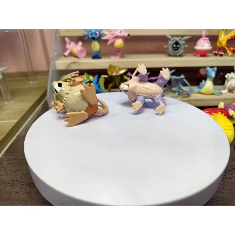 Pokemon Figure Raticate Rattatac Rattikarl Rattata Doll Ornament Accessories Children Toy