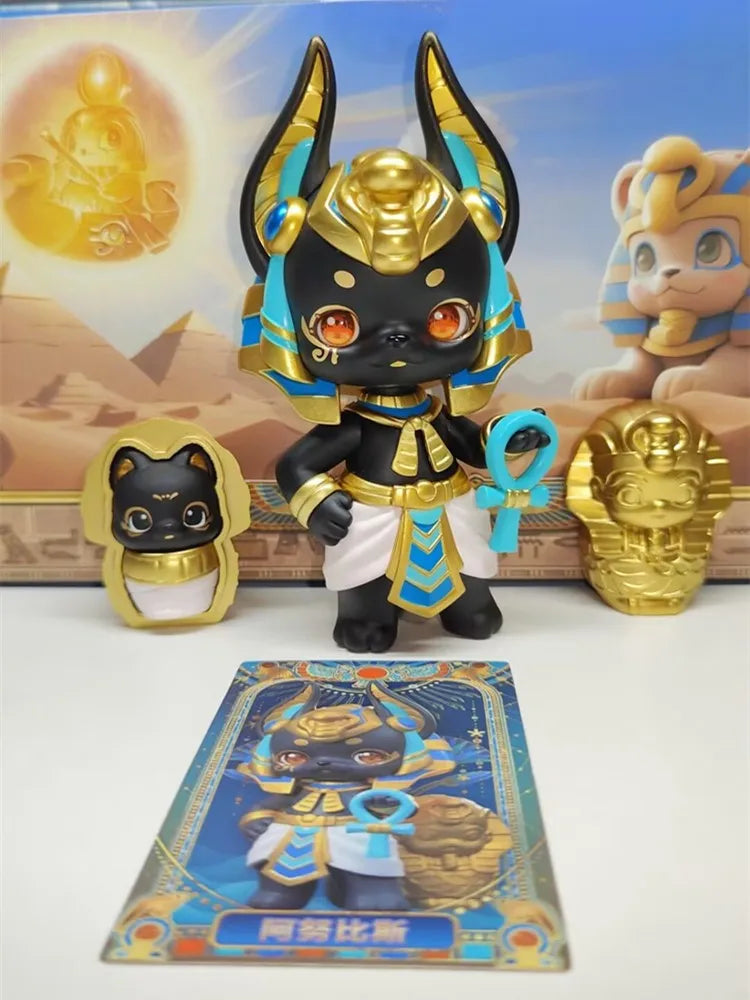 Aaru Garden V3 Series Blind Box Egyptian Mythology Anime Figure Model Toy Desktop Collection Decoration Festival Birthday Gifts
