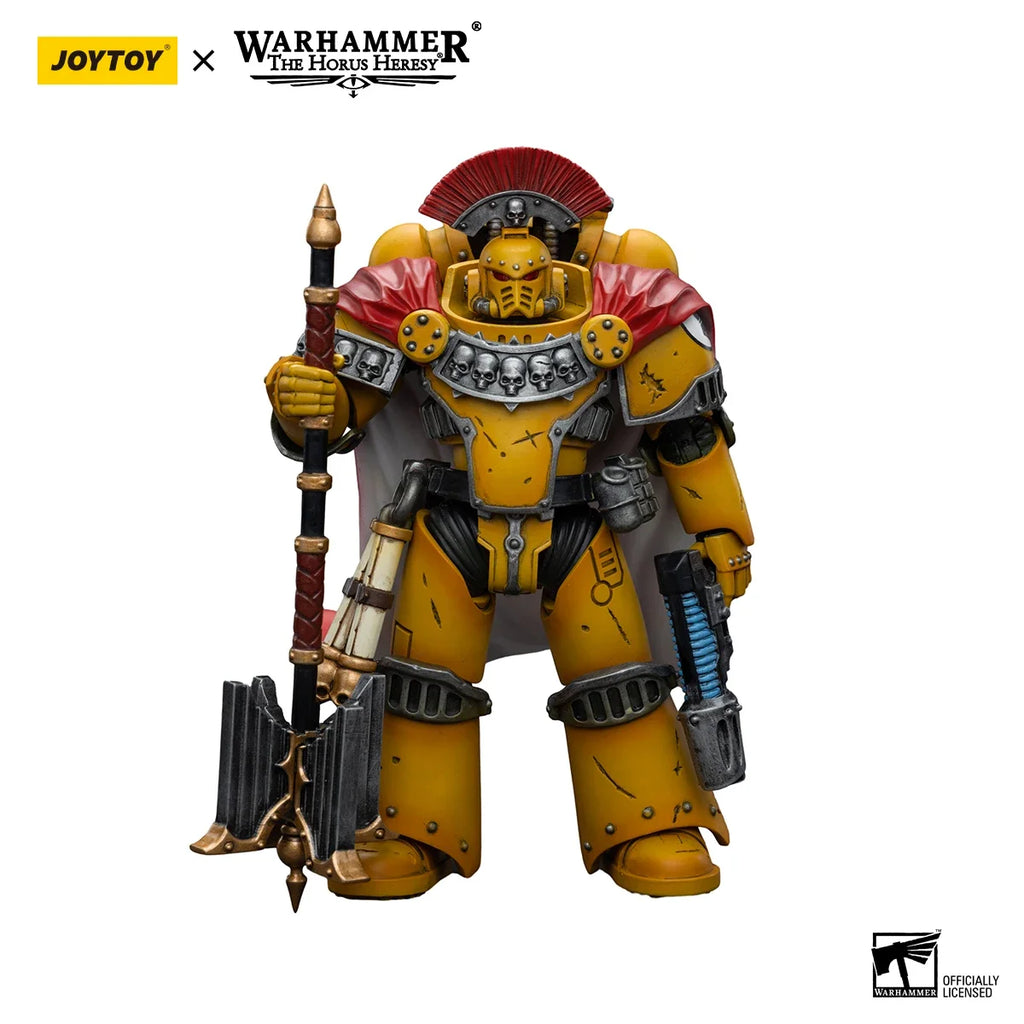 【Original】JOYTOY 1/18 Action Figure Warhammer 40K Imperial Fists Legion Chaplain Consul  Mklll Despoiler Legionaries Model Toy
