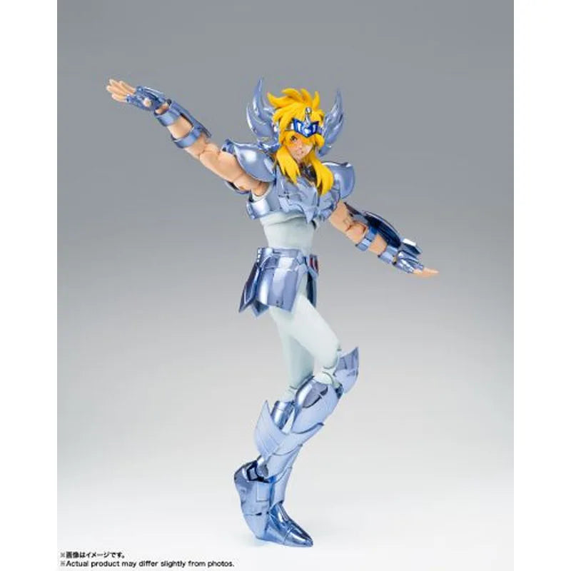 Bandai Original Myth Cloth EX Cygnus Hyoga 170mm Anime Action Figures Toys for Boys Christmas Gift Collectible Model Ornaments