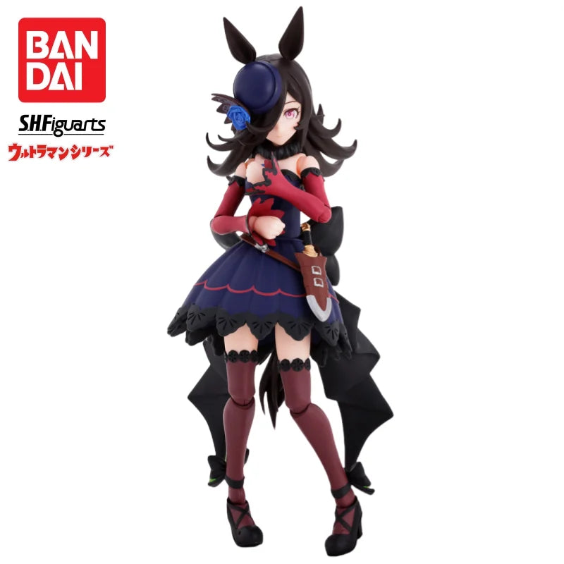 In Stock Bandai Original S H Figuarts Pretty Derby Rice Shower Action Figure Model Doll Brand New Boxed Anime Characters Garage
