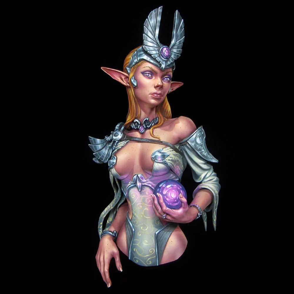 Resin Model figure Bust, 1/9 Niobe, Crystal Goddess, GK, Fantasy Theme, Unassembled and unpainted kit
