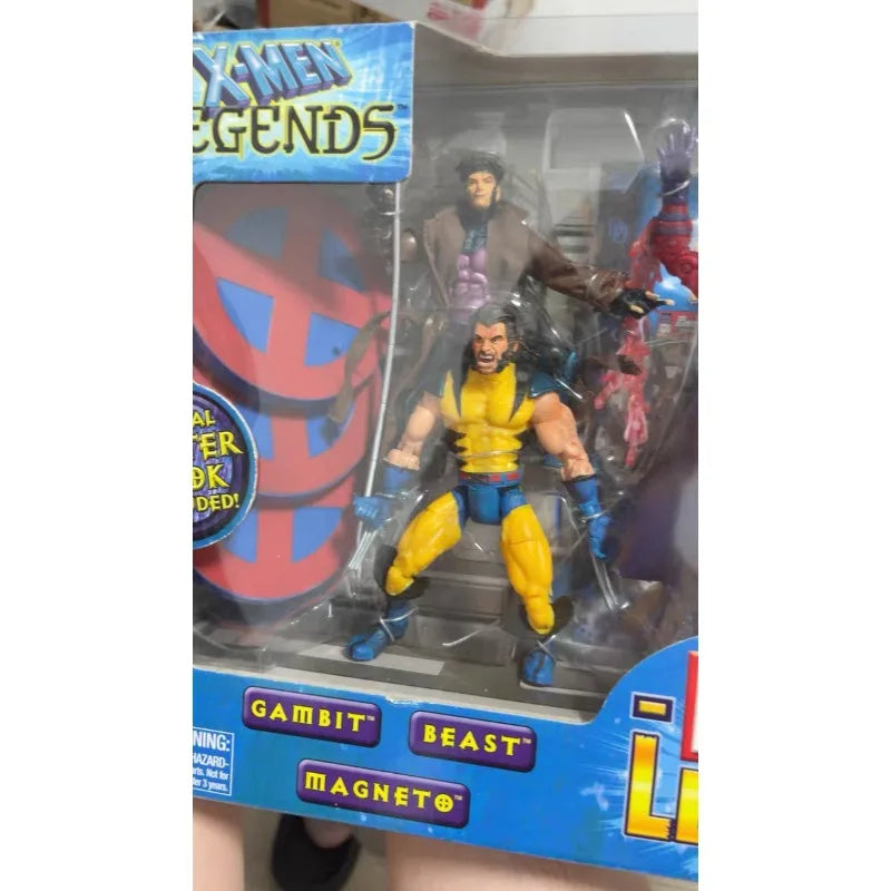 New Original Marvel Legends Series X-MEN GAMBIT BEAST MAGNET WOLVERINE ROGUE Action Figure Model Toys Gift