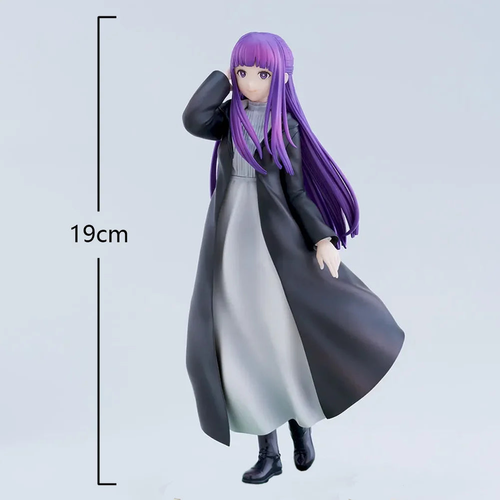 19cm Beyond Journey's End Frieren Action Figure Stark Fern Anime Figurine PVC Statue Collectible Model Decor Doll Toy Gifts