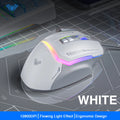 AULA S12Pro Gaming-Maus, 12800 DPI, 1000 Hz Return, kabelgebunden, 8 Tasten, Makro-Maus für E-Sport, ergonomisches Design, RGB-Hintergrundbeleuchtung