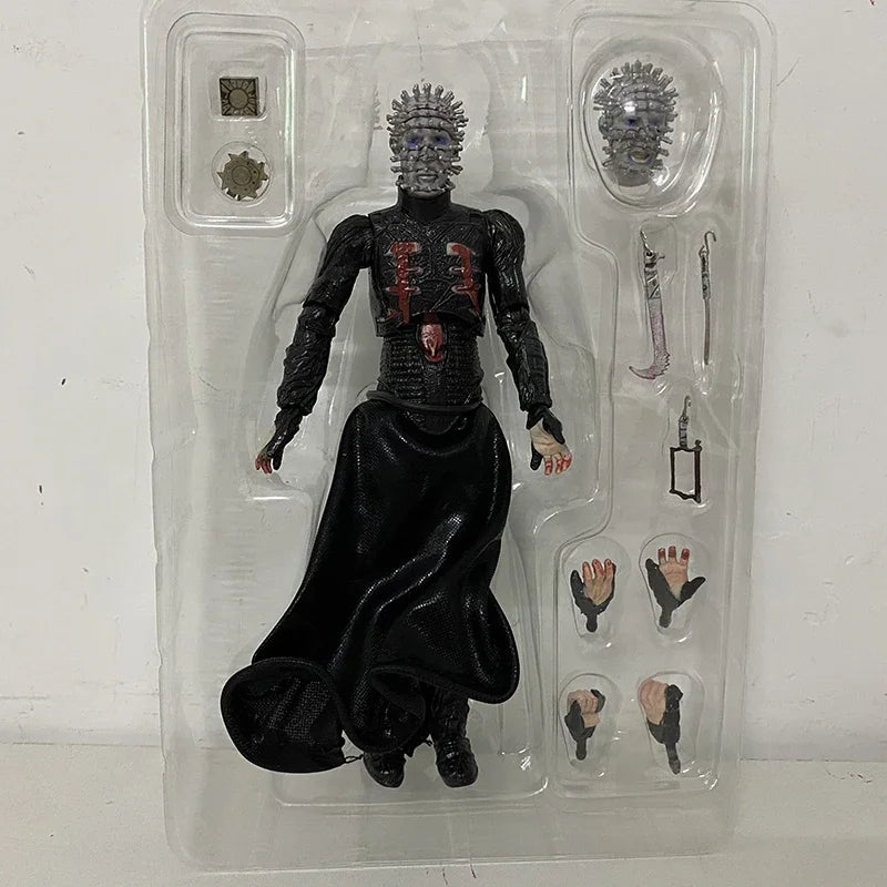 NECA Hellraiser Pinhead Action Figure "He'll Tear Your Soul Apart" Ultimate PVC Movable Collection Toy Birthday Gifts