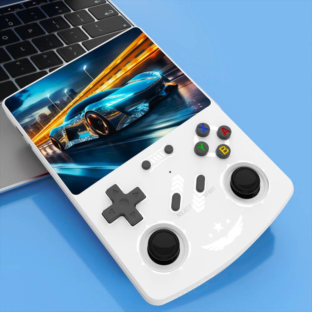 New R40XX Portable Gaming Console - Linux OS 4.2-inch IPS Display 4000mAh Battery Open-Source System (ArkOS) Retro Gaming Consol