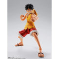Original Bandai S.H.Figuarts Monkey.D.Luffy Marineford Anime Figure 1/12 Action Doll Ornament Collectible Model Toy