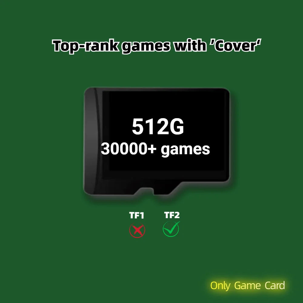 Game TF Card For Anbernic RG35XX H RG35XXH Plug&play Pre-install Retro Games PSP PS1 Memory Handheld Gaming SD Card System Card