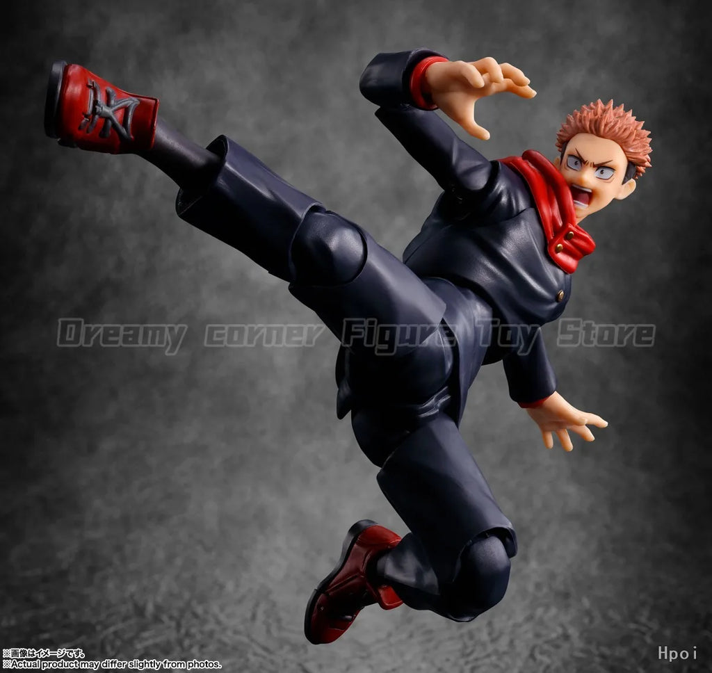 【In Stock】Original BANDAI SPIRITS S.H.Figuarts Jujutsukaisen YUJI ITADORI BEST SELECTION Action Figure Models Toy Collection
