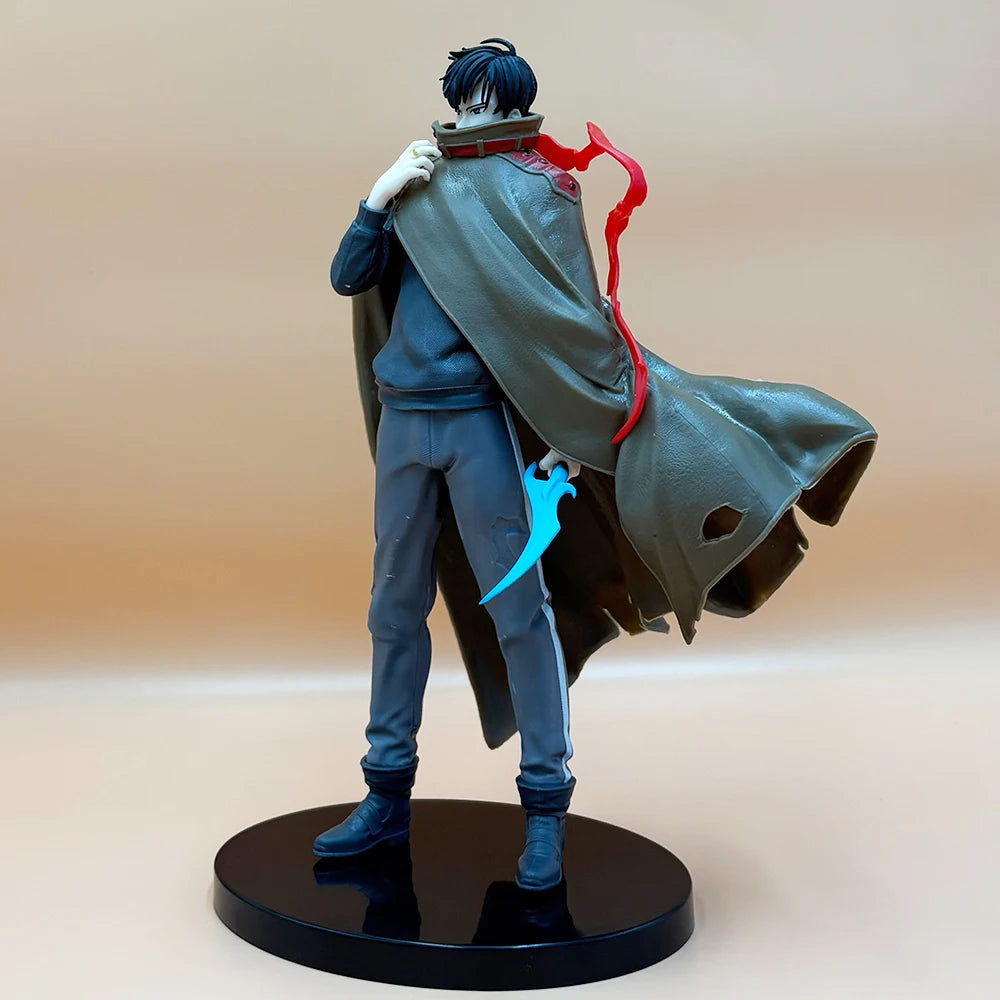 Solo Leveling Sung Jin woo Cloak Anime Figure 21CM Collectible Model Doll Toys Gifts