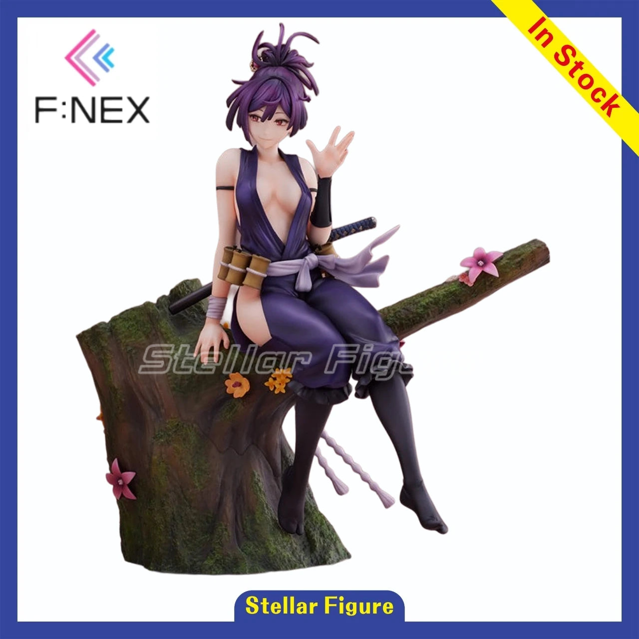 【SF】In Stock MAPPA F:NEX Hell Music Yuzuriha 1/7 Scale Figures Model Original Collection