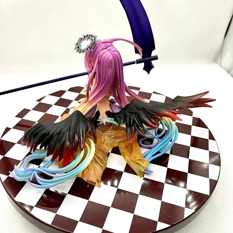 Phat Great War Ver Anime PVC Actionfigur Zero Azriel Shiro Jibril 1/7 Sammlermodell Puppenspielzeugspiel