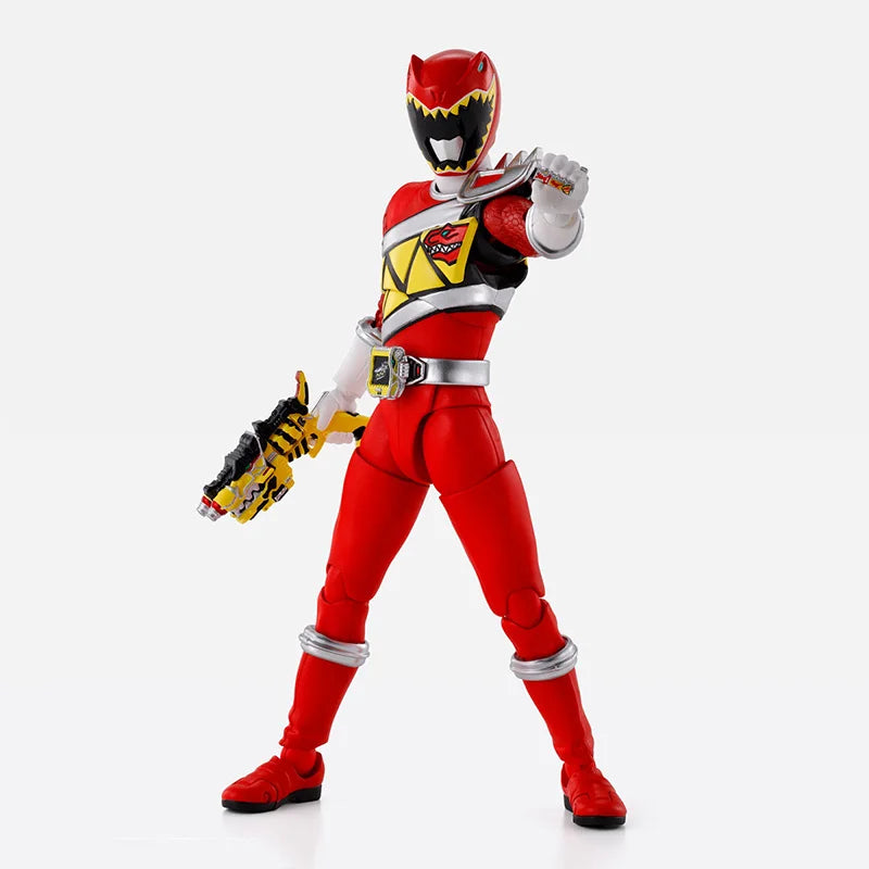 Original box Bandai S.H.Figuarts SHF True bone carving Strong Red Figure Finished Model kit  Anime full Action Toy Gift for kids