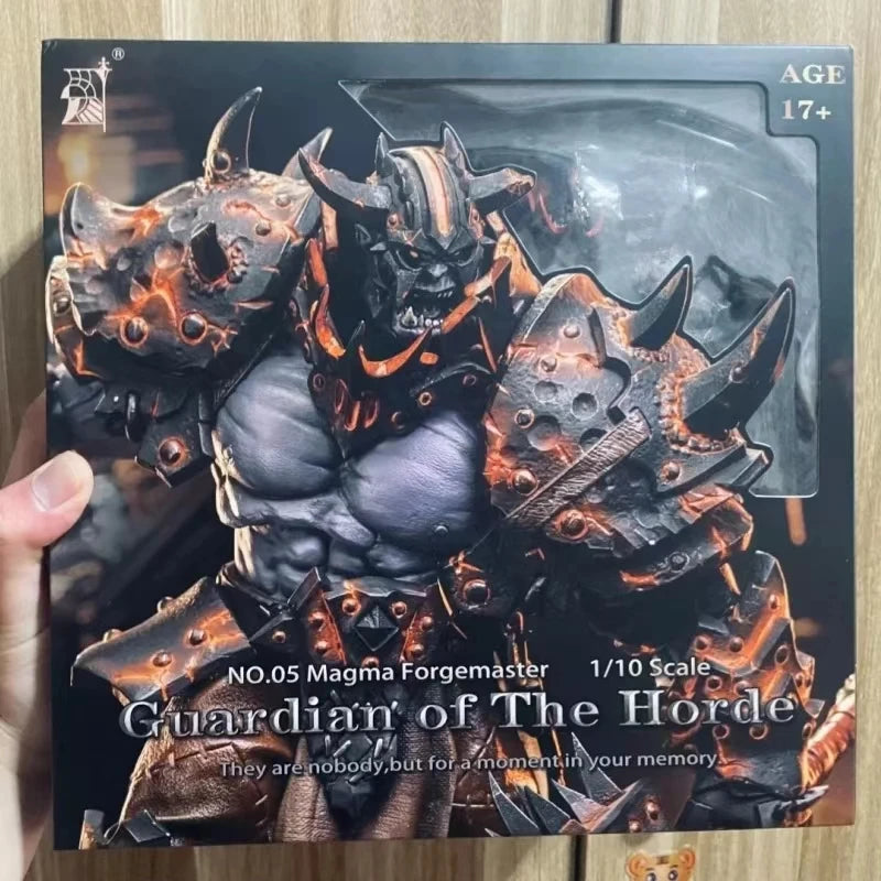 In stock Mithril Action Guardian of The Horde 05 Magma Forgemaster Blackhand 1/10 Action Figures Toy Gift Collection