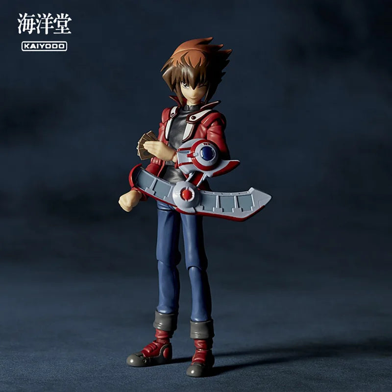In Stock, Brand New Genuine Product, Kaiyodo, Yu-Gi-Oh, Yusei Fudo, Yuuma Tsukumo, Articulated Figures, Model