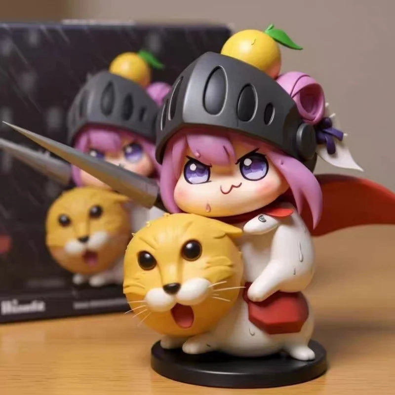 Anime Figure Q Version Doro Don Quixote Style Cat Companion Collectible Decor Gift Toy Statue for Anime Lovers