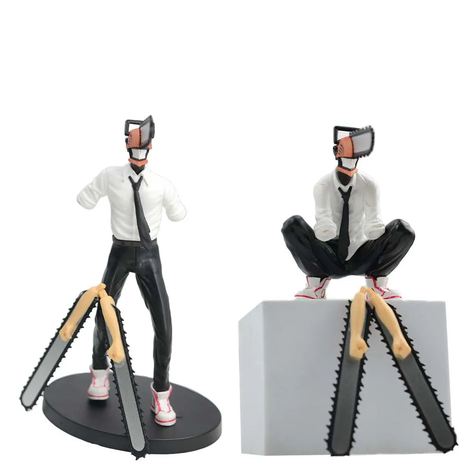 Neue Chainsaw Man Lacey/Power/Denji Anime Actionfigur PVC Chainsaw Man Noodle Stopper Figurine Erwachsenensammlung Modell Spielzeug