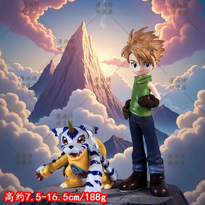 Anime Digimon Adventure Series Character Set Taiyi Ancient Beast Action Doll Pvc Collection Model Toy Cartoon Doll Gift