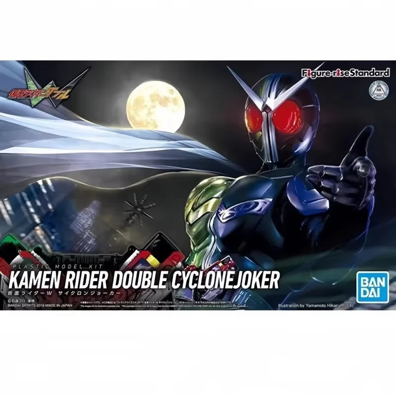 New Hot Genuine Bandai Frs Model Figure Rise Kamen Rider W 01 Decade Kuuga Drive Action Figures Toy Decoration Kid Festvial Gift