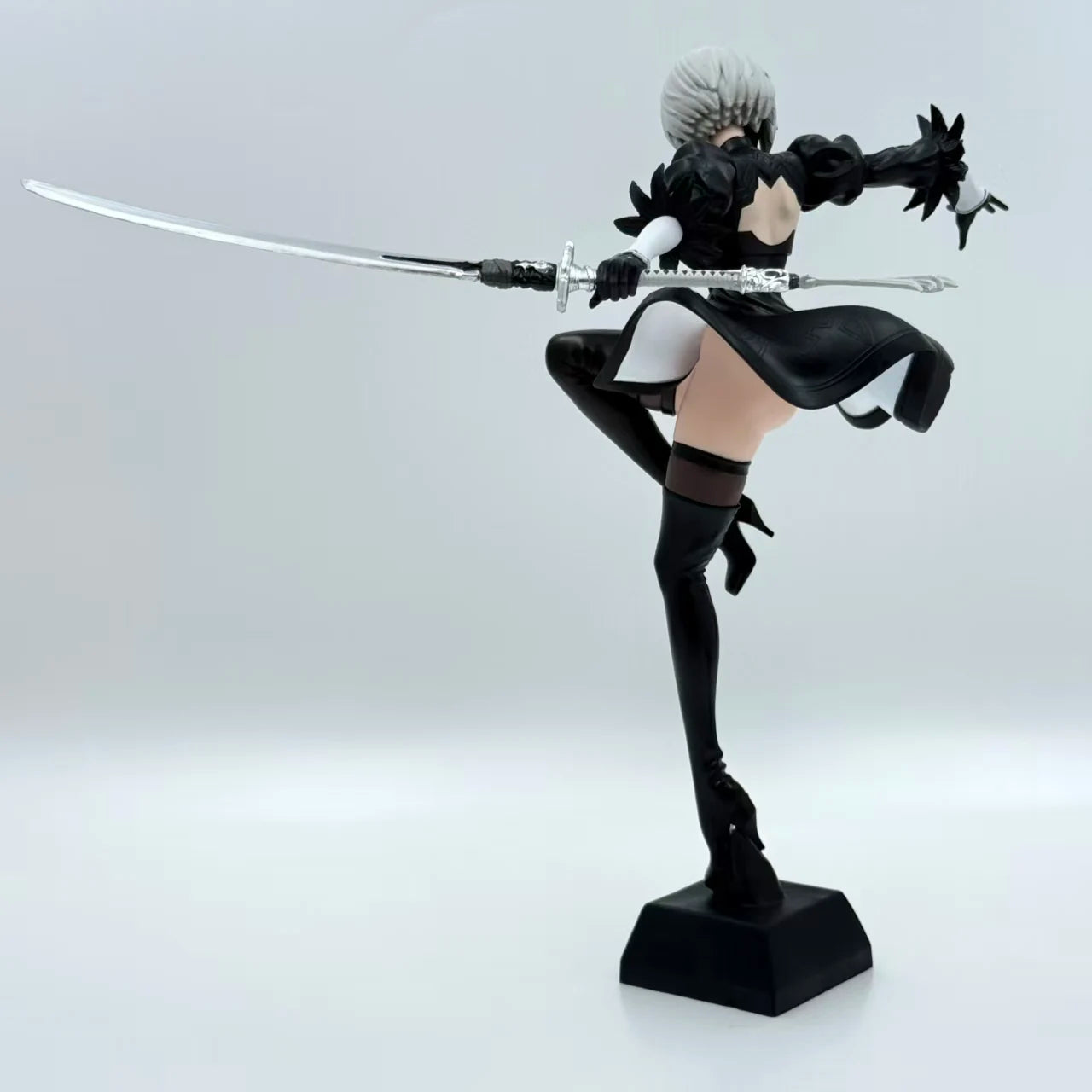 24CM NieR Automata YoRHa No. 2 Type B figma 2B Lifeform Kaine Nier PVC екшън фигурка кукла модел колекционерска статуетка фигурка подарък