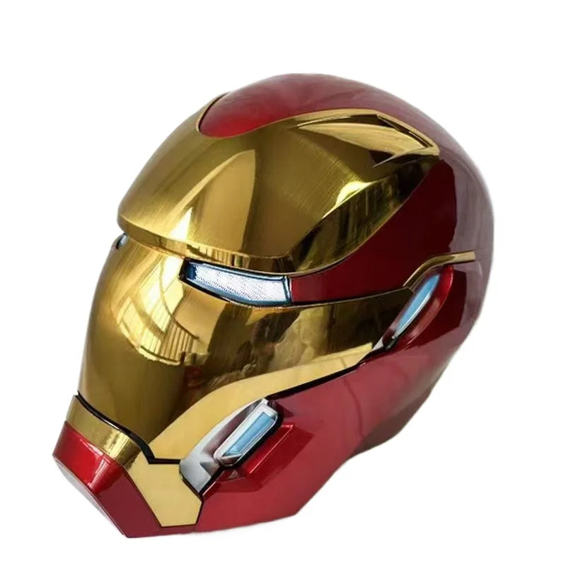 Iron Man MK50 Figure 1:1 Wearable Cos Mask Voice-Activated Deformation Helmet Around Animation Derivatives Model Toy Gift Boy