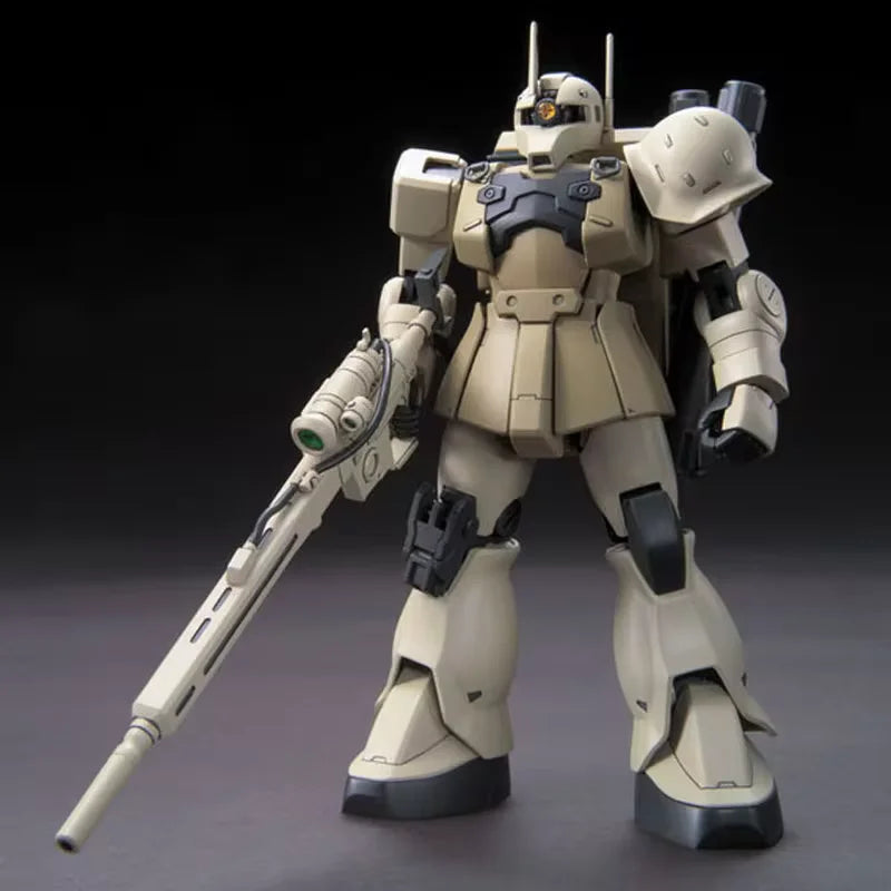100% GENUINE BANDAI GUNDAM HGUC 1/144 MS-05L ZAKU 1 SNIPER TYPE  ANIME ACTION FIGURE ASSEMBLY TOYS MODEL DECORATIVE TOY GIFTS