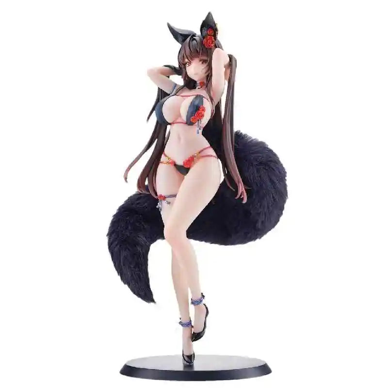 Bearpanda Bunny Girl Asanagi Rin Xiya 3D Crystal Eye Temperature Paint Kawaii Garage Kit Creative Scene Models Classic Anime Toy