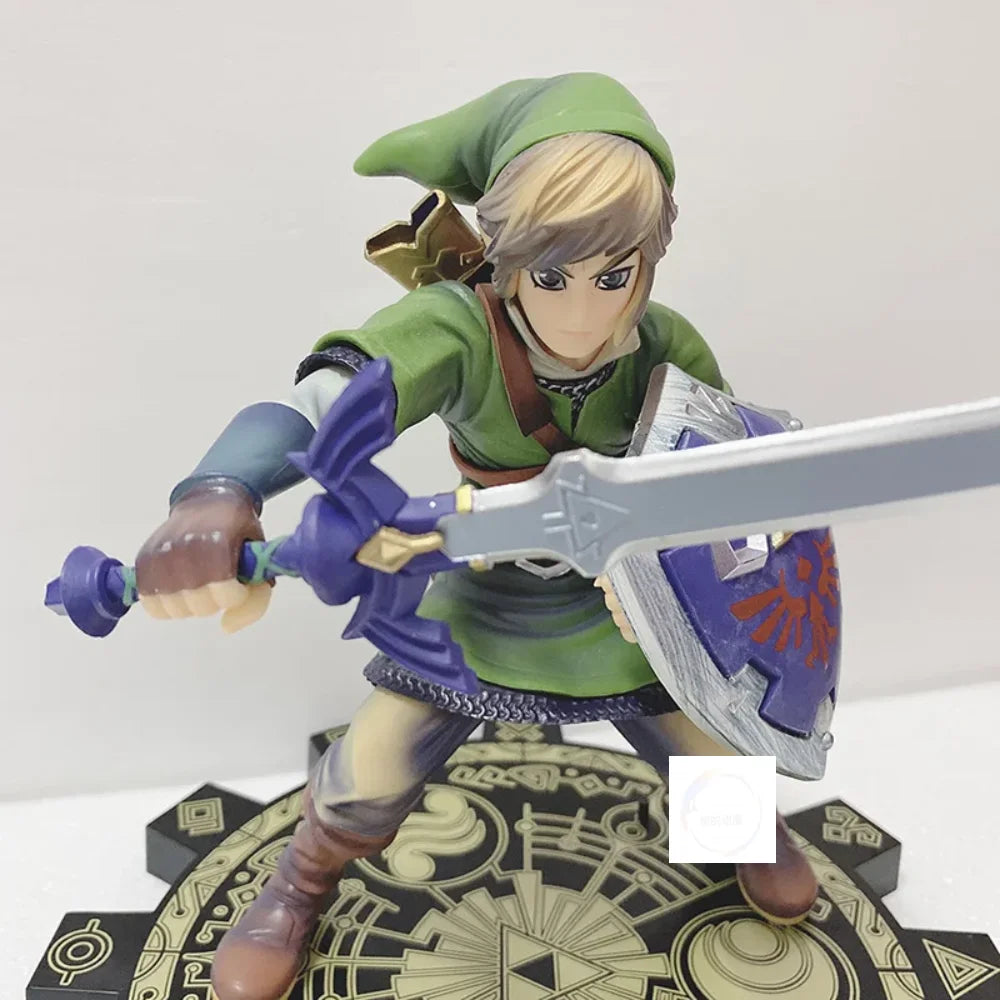 Anime Zelda Legend Figure Skyward Link Action Figure Master Sword Skyward Cool Doll Desktop Ornament Collection Gift For Child