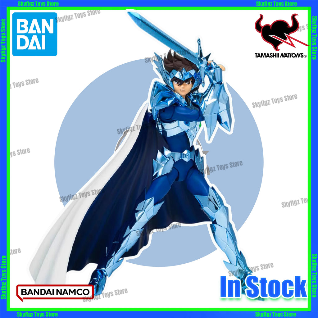 In Stock Bandai Genuine Soul Limited Saint Cloth Myth EX Odin Seiya Blue Odin Robe Alloy Action Figure Collection Gift