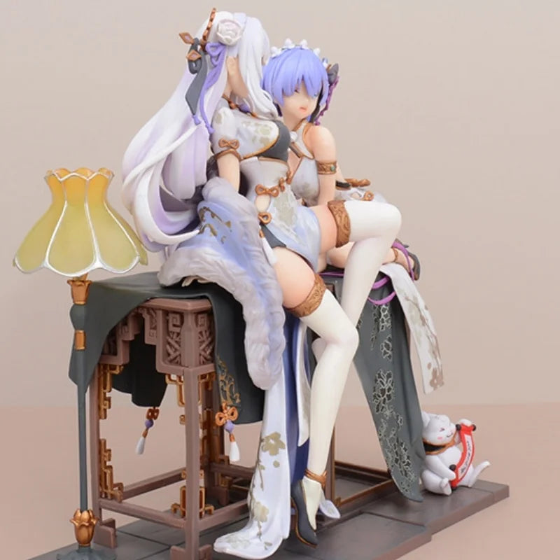 Re: leben In EINE Andere Welt Von Null Rem Emilia Chinoiserie Kleidung Figur Modell Sammlung Desktop Dekoration Ornament Geschenke