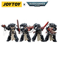 1/18 JOYTOY Action Figure 40K Black Templars Crusader Squad Anime Collection Toy