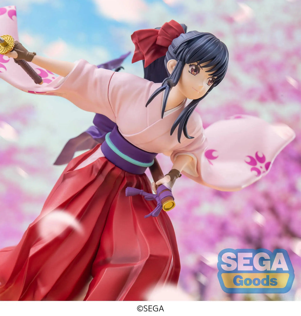 Genuine Sega Luminasta Sakura Wars Anime Sakura Shinguji PVC Action Figure Sega Model Figurine Toys For Otaku