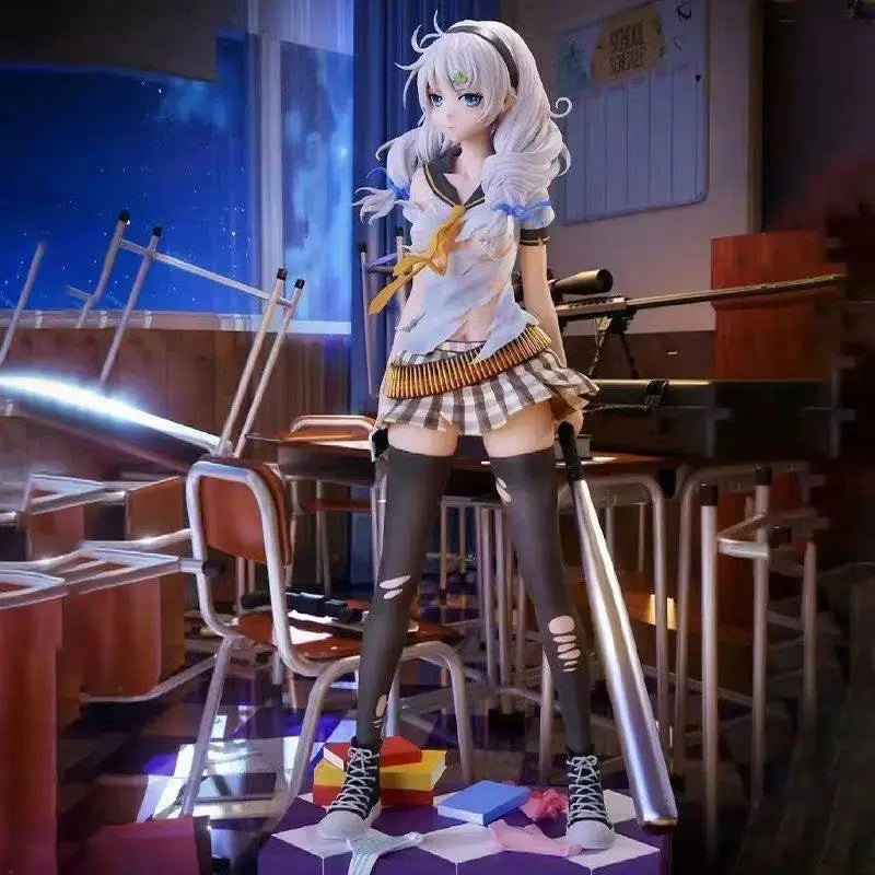 Honkai Impact 3 Figure Kiana Kaslana Figures Kawaii Game Peripherals Statue Model Collection Desk Decorations Toys Birthday Gift