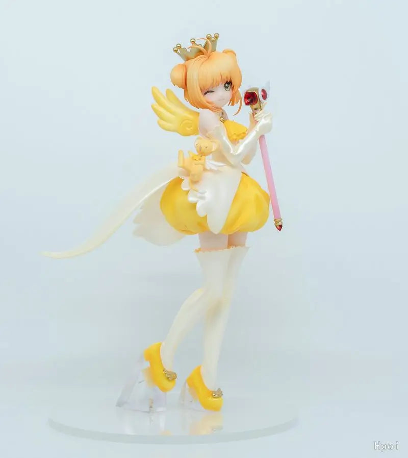 Anime Cardcaptor Sakura Gk Kinomoto Sakura 2nd Figure Cute Magical Girl Collectible Model Desk Decor Ornament Kids Doll Toy Gift