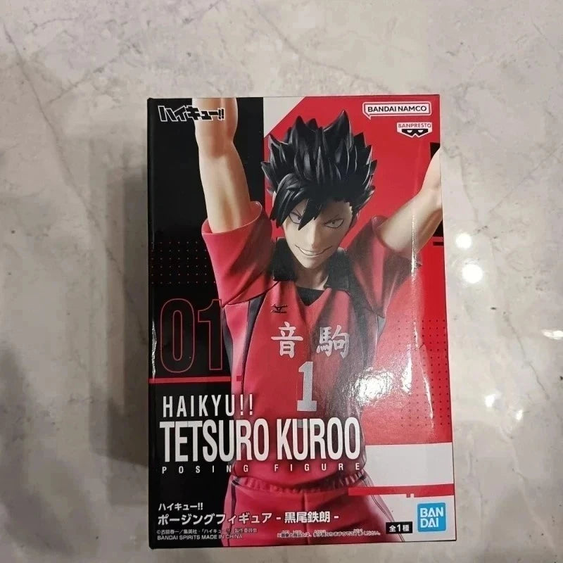 In Stock Bandai Anime HAIKYU!! POSING FIGURE -KENMA KOZUME TETSURO KUROO Action Figure Model Collector Toys WY