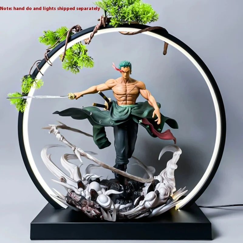One Piece GK Zoro Двуглав орел Колекционерска фигурка Подарък за рожден ден Аниме тематична екшън фигурка играчка за фенове и колекционери