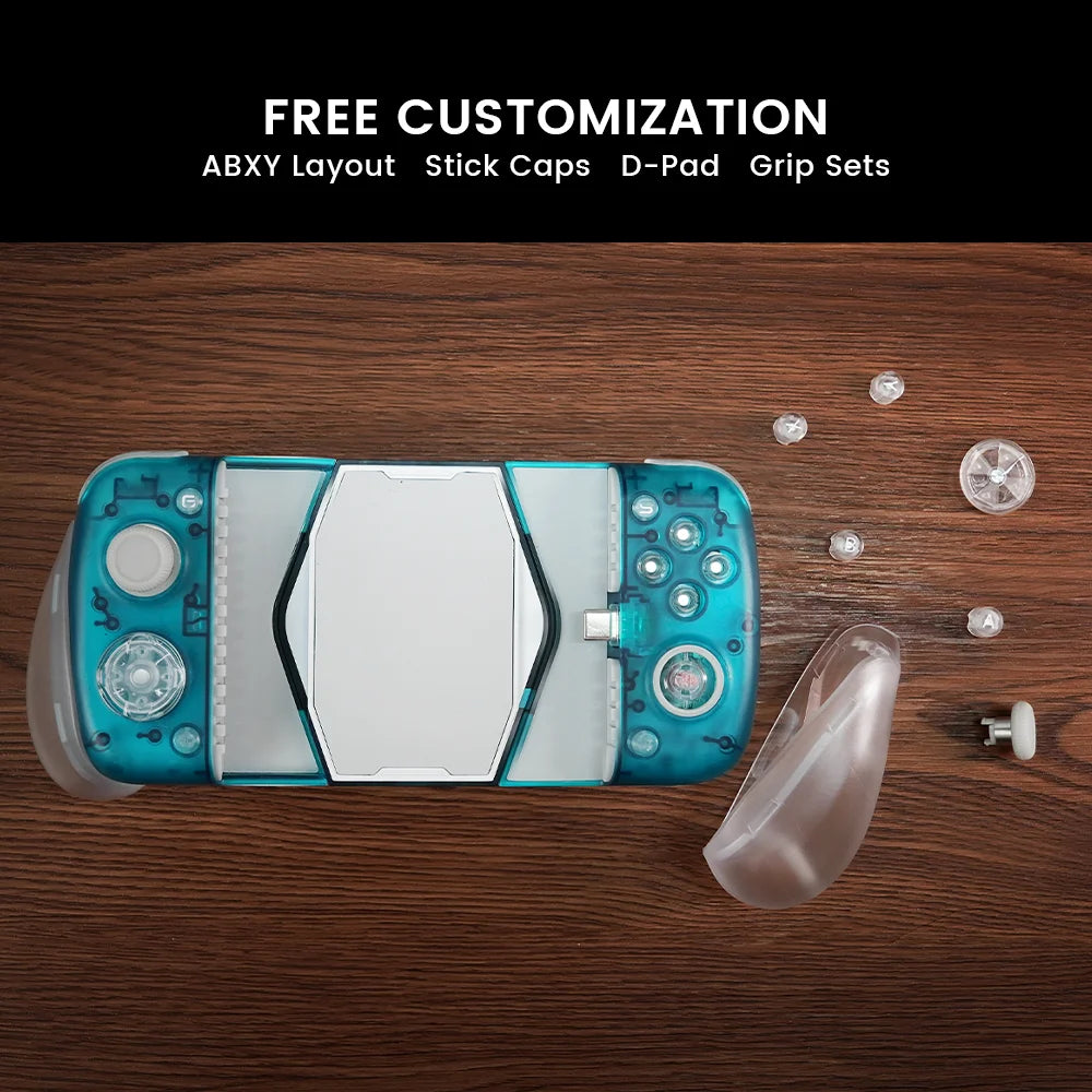 GameSir X3 Pro Gamepad with Hall Effect Joystick, Micro Switch Button, Cooling Fan, Android Cellphone iPhone Gaming Controller