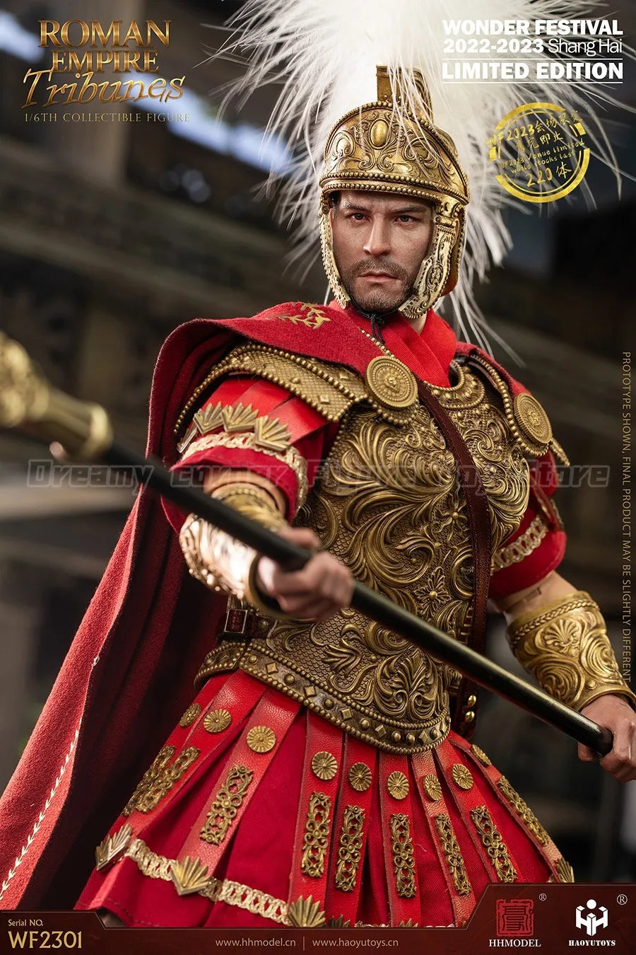 【In Stock】HHMODEL HAOYUTOYS WF2301 ROMAN EMPIRE Tribunes LIMITED EDITION 1/6 Action Figure