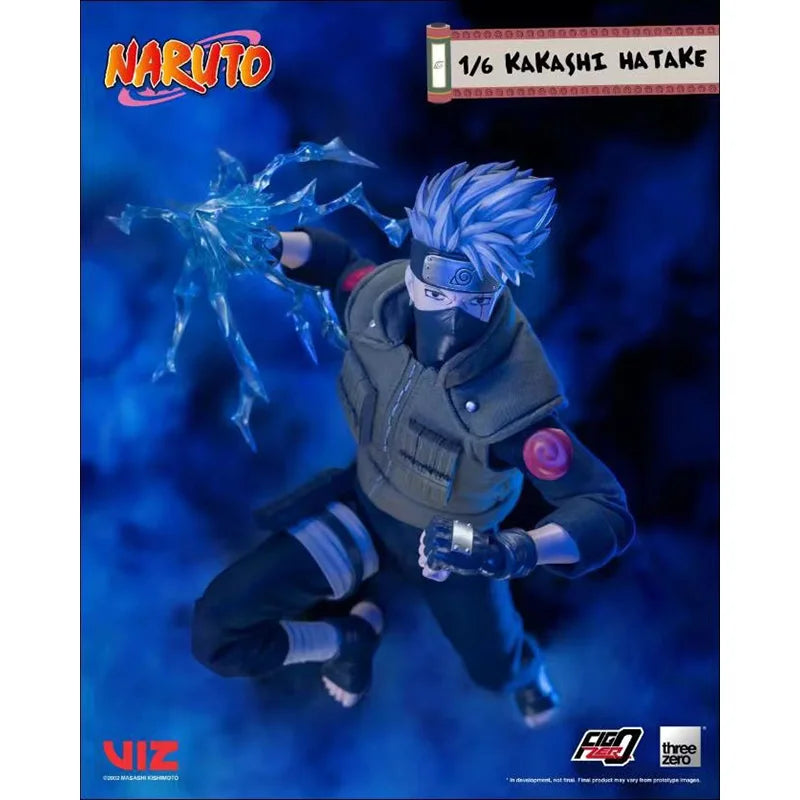 100% Original Threezero 3A FigZero Naruto Kakashi Hatake 1/6 In Stock Anime Collection Action Figures Model Toys