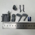 1/24 Комплект за сглобяване на фигурка от смола, модел за момиче с маскарад и коте, фентъзи хоби, несглобена и небоядисана миниатюра