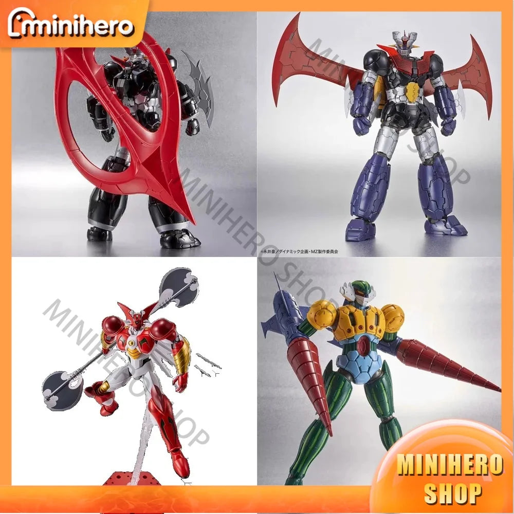Bandai Original HG Gundam INFINITISM GRENDIZER MAZINGR Z MAZINGER ZERO KOTETSU JEEG 1/144 Anime Action Figure Kit