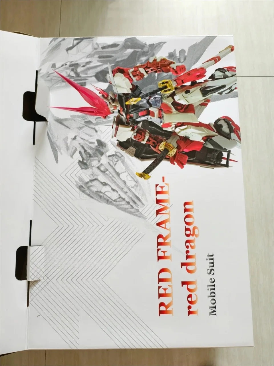 In Stock DABAN 8836 MG 1/100 Red Dragon Astray MB Style Model Kit with Stand Water Slide Decals Collectible Model Toys Gift