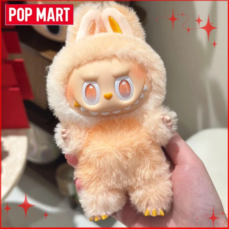 Genuine POP MART Labubu V1 V2 V3 Macarons Have A Seat Big Into Energy Coca Cola Series Vinyl Plush Pendant Blind Box Plush Toys